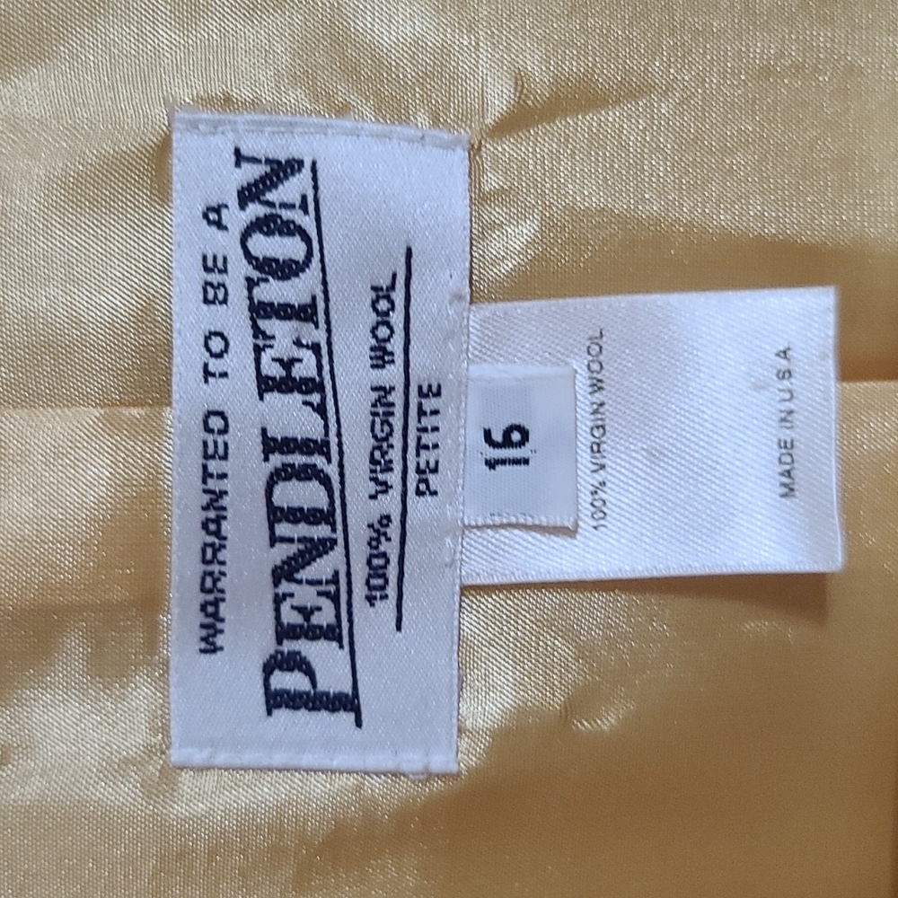 Vintage Virgin Wool Pendleton Blazer - image 2